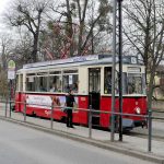 Historische Straßenbahn in Naumburg